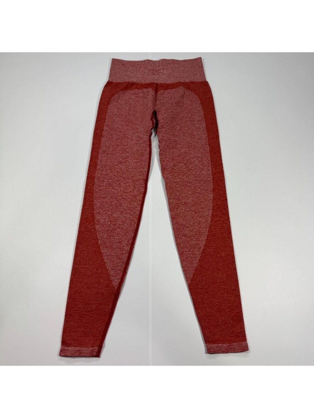 Victoria's Secret PINK Legging Women's XS Orange Polyamide Cropped Seamless Gym